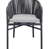 Best Armlehnstuhl Santanyi Dunkelgrau Outdoormöbel