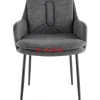 New Armlehnstuhl Thea Dunkelgrau Stühle
