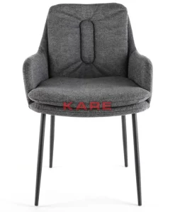 New Armlehnstuhl Thea Dunkelgrau Stühle