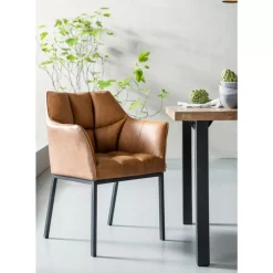 Discount Armlehnstuhl Thinktank Braun Stühle