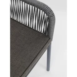 Online Armlehnstuhl Wave Grau Outdoormöbel