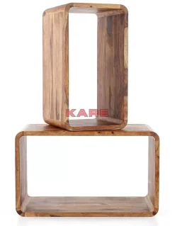 Online Authentico Cuben Rectangular (2/Set) Regale