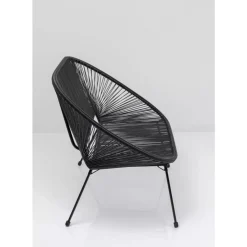 Online Bank Acapulco Schwarz Outdoormöbel