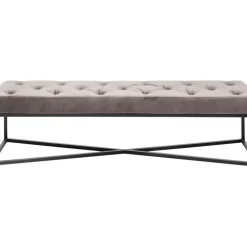 Online Bank Crossover Grau Schwarz 150X40Cm Sitzbänke