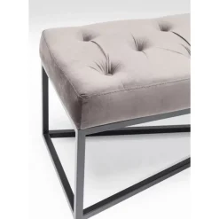 Online Bank Crossover Grau Schwarz 150X40Cm Sitzbänke