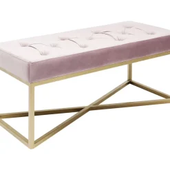 Outlet Bank Crossover Rose Messing 90X40Cm Sitzbänke