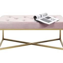 Outlet Bank Crossover Rose Messing 90X40Cm Sitzbänke