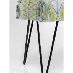 Sale Bank Desna Patchwork Grun 80Cm Sitzbänke