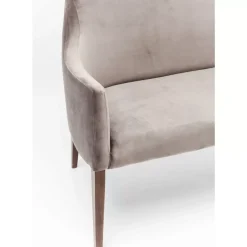 Discount Bank Mode Velvet Grau Sitzbänke