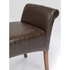 Outlet Bank Motley Textum Braun Sitzbänke