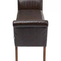 Outlet Bank Motley Textum Braun Sitzbänke