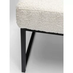Discount Bank Smart Boucle Creme Schwarz 150Cm Sitzbänke