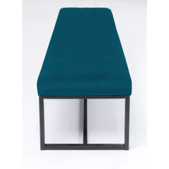 Discount Bank Smart Petrol Schwarz 150X40Cm Sitzbänke