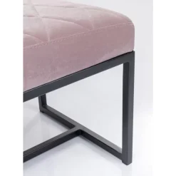 Outlet Bank Smart Rosa Schwarz 150X40Cm Sitzbänke