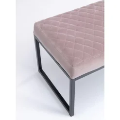 Hot Bank Smart Rosa Schwarz 90X40Cm Sitzbänke