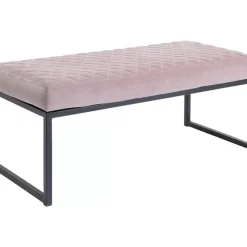 Hot Bank Smart Rosa Schwarz 90X40Cm Sitzbänke