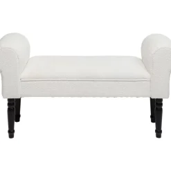 Bank Wing Creme Schwarz Sitzbänke