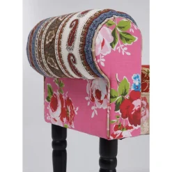 Sale Bank Wing Patchwork Red Sitzbänke