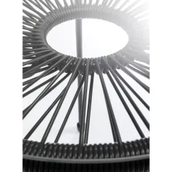 New Beistelltisch Acapulco Schwarz Outdoormöbel