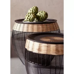 Outlet Beistelltisch African Drums (2/Set) Tische