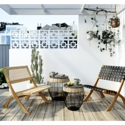 Outlet Beistelltisch African Drums (2/Set) Tische