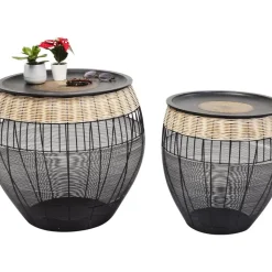 Outlet Beistelltisch African Drums (2/Set) Tische
