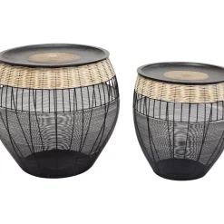 Outlet Beistelltisch African Drums (2/Set) Tische