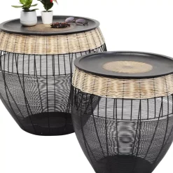 Outlet Beistelltisch African Drums (2/Set) Tische