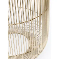 New Beistelltisch Beam Weiss Marmor Messing O32Cm Tische