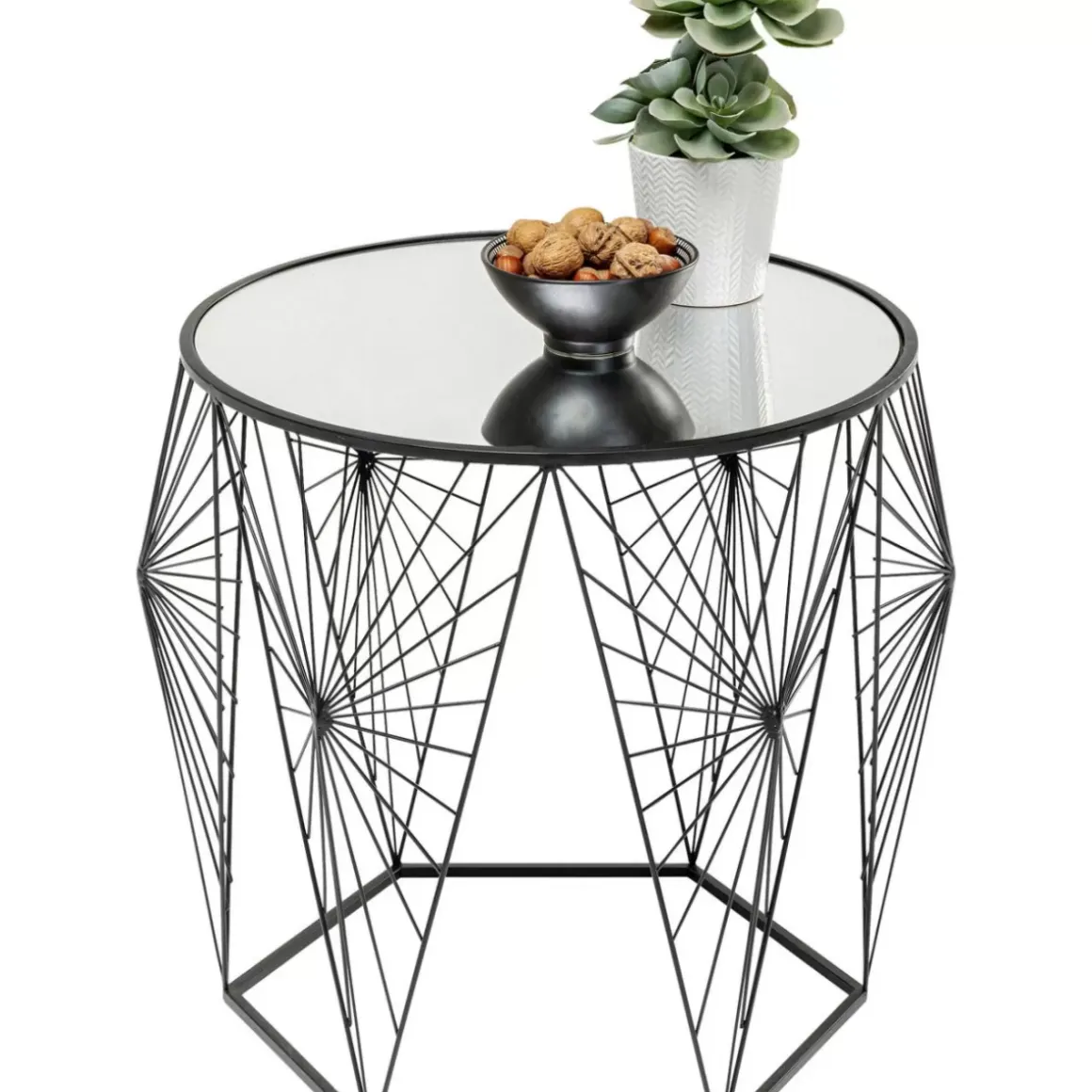 New Beistelltisch Cobweb Schwarz (2/Set) Tische