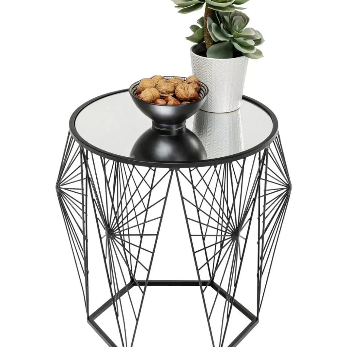 New Beistelltisch Cobweb Schwarz (2/Set) Tische