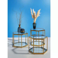 Online Beistelltisch Comb Gold 55 Tische