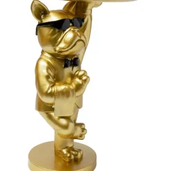 Online Beistelltisch Cool Bulldog Tray Gold 34X55Cm Tische