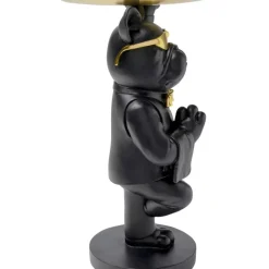 Best Beistelltisch Cool Bulldog Tray Schwarz 34X55Cm Tische