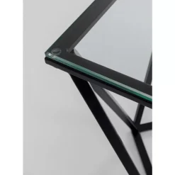 Outlet Beistelltisch Cristallo Schwarz 50X50Cm Tische
