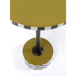 Outlet Beistelltisch Domero Checkers Olive O25Cm Tische
