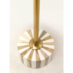 Sale Beistelltisch Domero Cirque Gold Weis O25Cm Tische