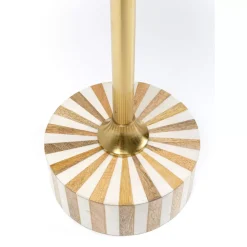 Sale Beistelltisch Domero Cirque Gold Weis O40Cm Tische