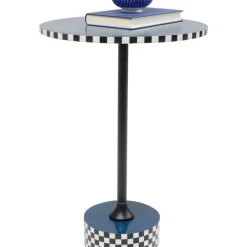 Outlet Beistelltisch Domero Race Blau O40Cm Tische