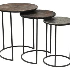 New Beistelltisch Electra (3/Set) O48Cm Tische