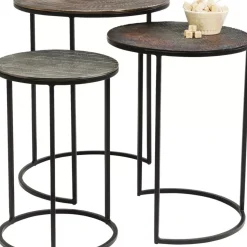 New Beistelltisch Electra (3/Set) O48Cm Tische