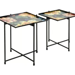 New Beistelltisch Flowers Garden Square (2/Set) Tische