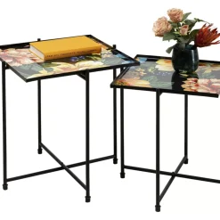 New Beistelltisch Flowers Garden Square (2/Set) Tische