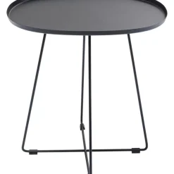 Clearance Beistelltisch Turin Schwarz Outdoormöbel