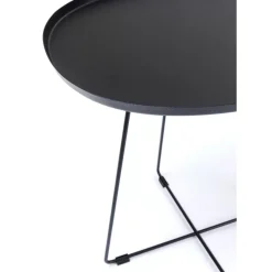 Clearance Beistelltisch Turin Schwarz Outdoormöbel