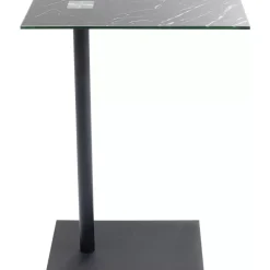 Outlet Beistelltisch West Coast Schwarz Marble 50X34Cm Tische