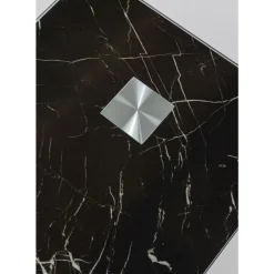 Outlet Beistelltisch West Coast Schwarz Marble 50X34Cm Tische