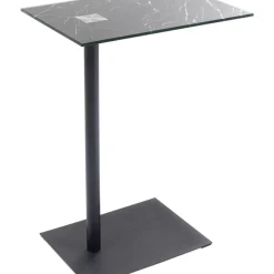 Outlet Beistelltisch West Coast Schwarz Marble 50X34Cm Tische
