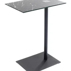 Outlet Beistelltisch West Coast Schwarz Marble 50X34Cm Tische