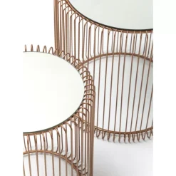 New Beistelltisch Wire Copper (2/Set) O44Cm Tische